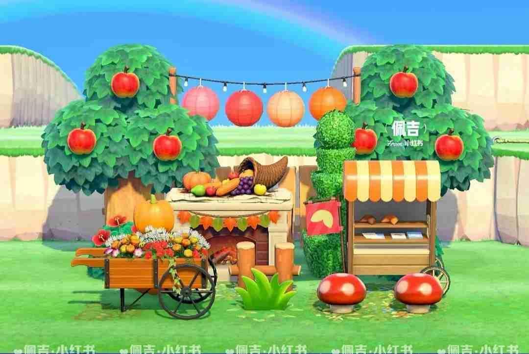 NO.3苹果&小蘑菇造景