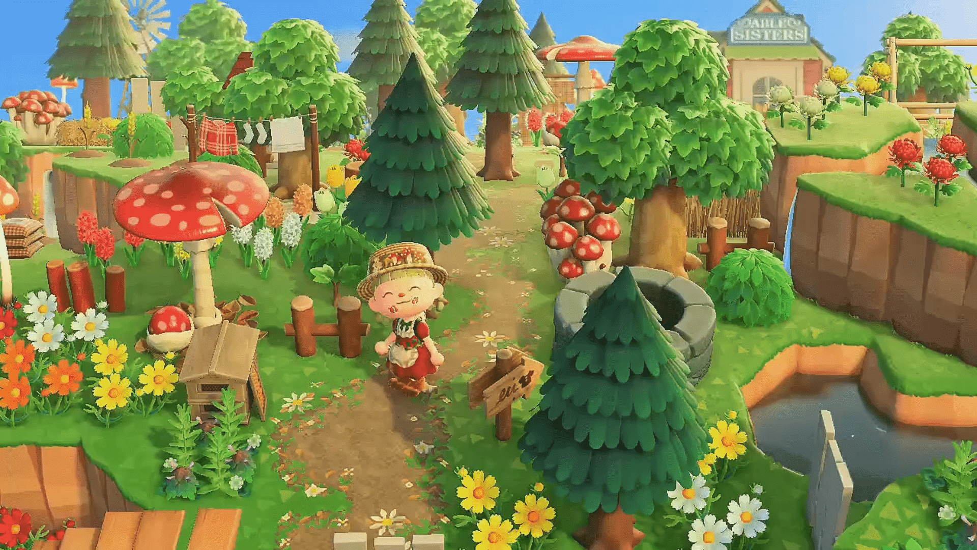 NO.58森系缤纷蘑菇岛